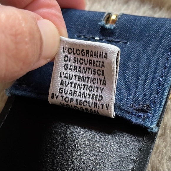 Dolce & Gabbana Denim and Gold Belt - Picture 11 of 16